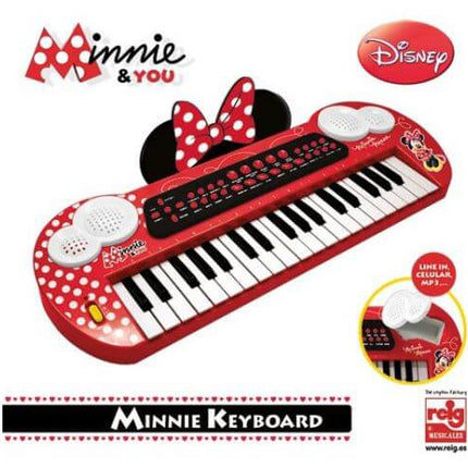 Minnie 32 Teclas Disney Teclado Electrónico